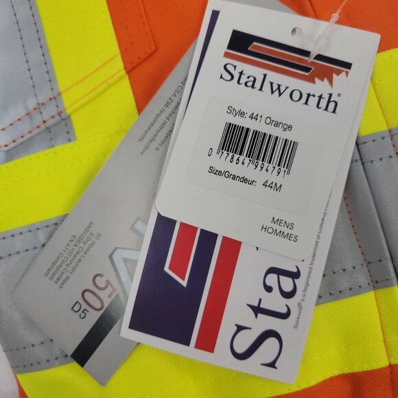(76174-1 A) Stalworth Work Coveralls - Size 44M - Picture 2 of 4